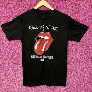 The Rolling Stones North American Tout 1975 Rock tee size small